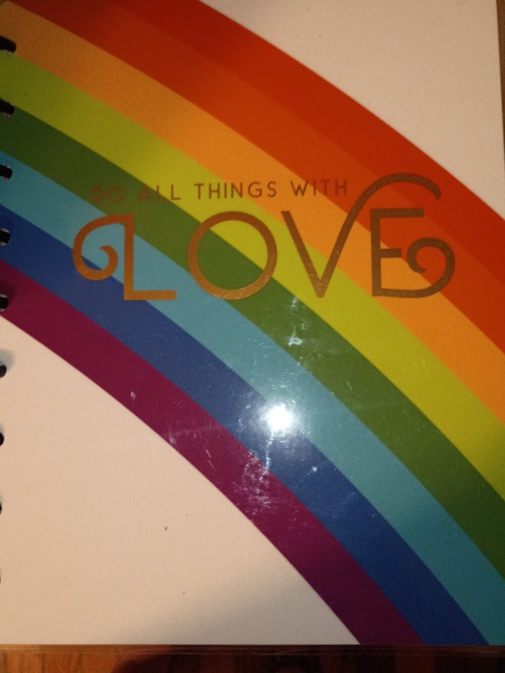 Do All Things With Love Dotted Notebook from The Happy Planner
